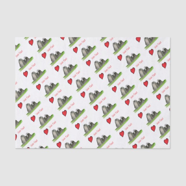 we luv shih tzus from Tony Fernandes Tissue Paper (Front)