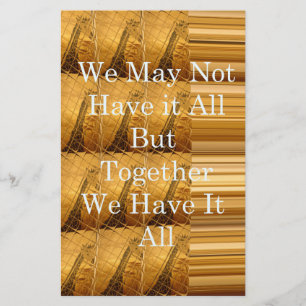 We may not have it all Giraffe Safari  Hakuna Mata Stationery