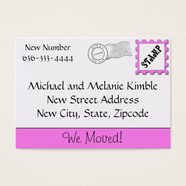 We Moved! (Front)
