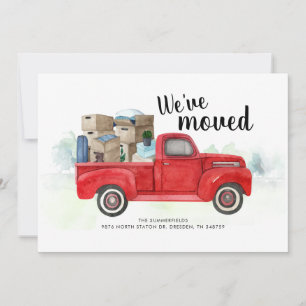 We Moved Address Notice Moving Announcement