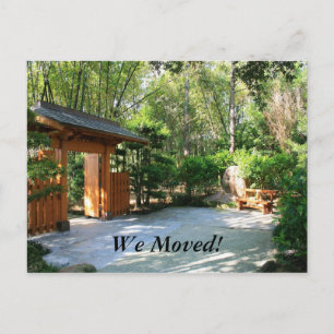 We Moved! Announcement Postcard