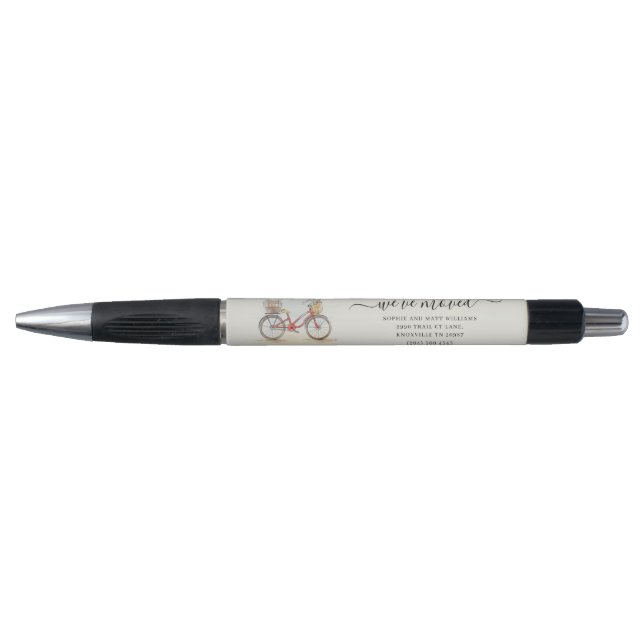 We Moved Change of Address Moving Announcement Pen (Front)