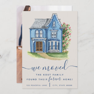 We Moved Found Our Forever Home Announcement Cards