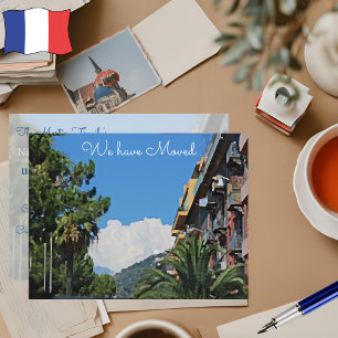 We moved - Nice -France Postcard