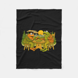 We Must Tee Stop Eating Toad As He Ate Another Fro Fleece Blanket