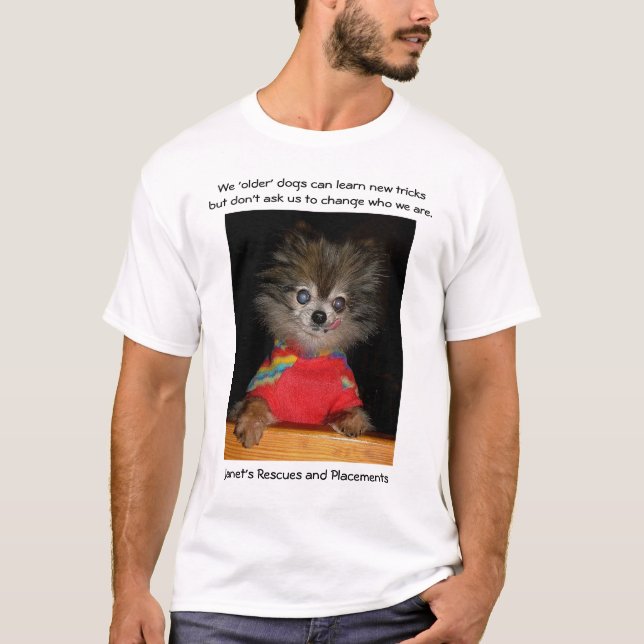 We older dogs, by Sarie T-Shirt (Front)