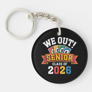 We Out Senior Class Of 2026 Keychain