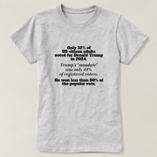 We Outnumber Them No Kings Anti-Trump Protest T-Shirt
