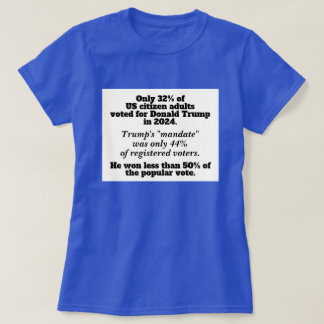 We Outnumber Them No Kings Anti-Trump Protest T-Shirt