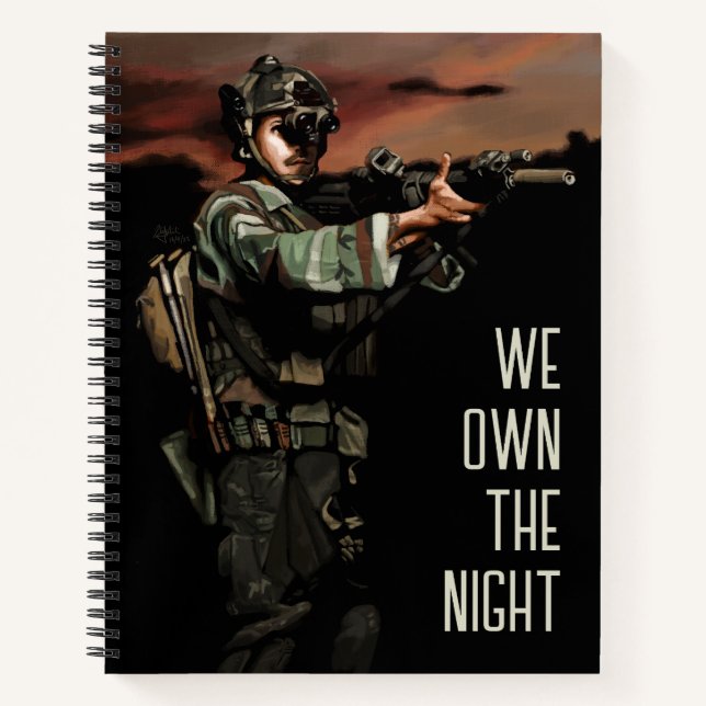 We Own the Night Notebook (Front)