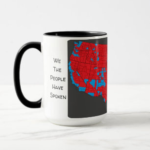 We People Have Spoken 2024 Election Map Coffee Mug