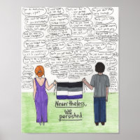 We Persisted (Asexual) 8.5x11