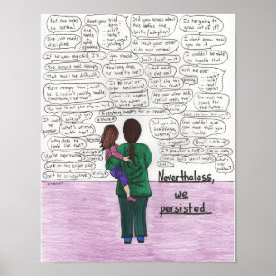 We Persisted (Parents of children w/disabilities) Poster