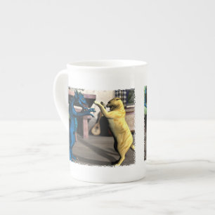 We Play? Bone China Mug