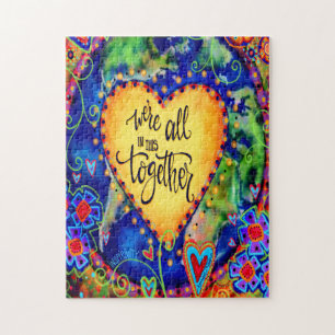 ‘We’re all in This Together’ Inspirivity Jigsaw Puzzle