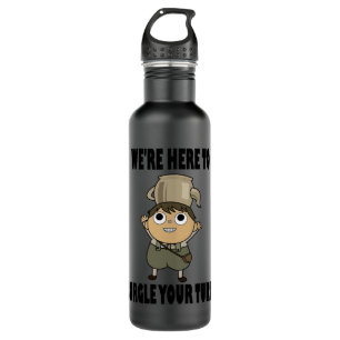 We’re Here To Burgle Your Turts 710 Ml Water Bottle
