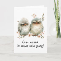 We’re Married Of Course We’re Grumpy Blank