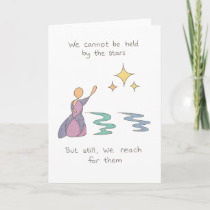 we reach for the stars card