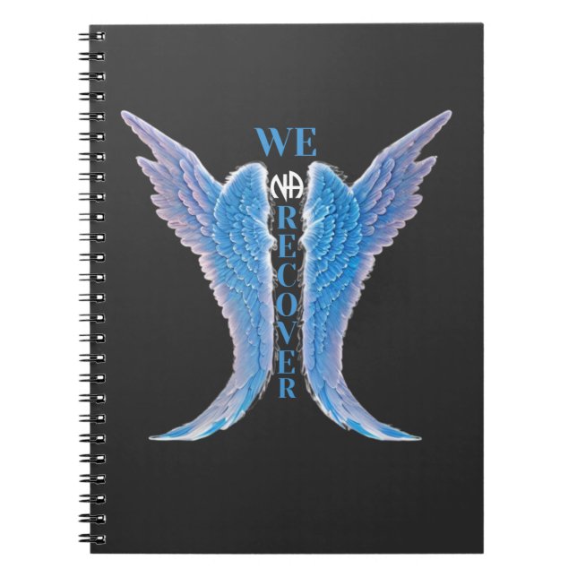 We Recover - NA Narcotics Anonymous Notebook (Front)
