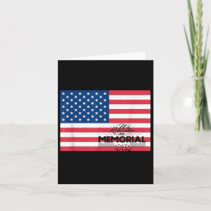 We Remember T Shirt _ Memorial Day 2016 Patriotic Card