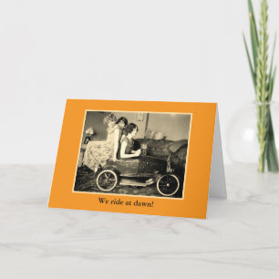 We Ride at Dawn Card