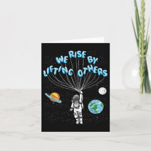 We Rise Motivational Quote - Clic Fit, Short Sleev Card