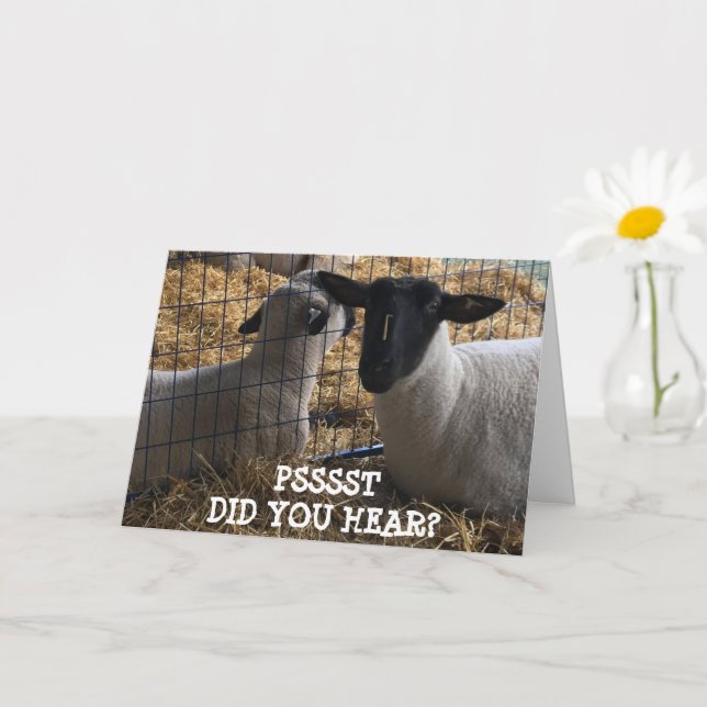 WE "SAVED YOU A PIECE OF CAKE" BIRTHDAY CARD (Small Plant)