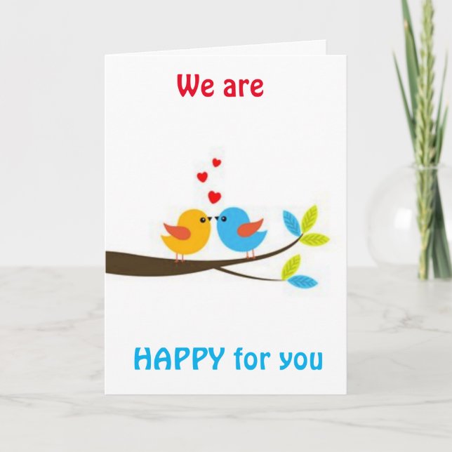 WE SAY "CONGRATULATIONS" & WE'LL MISS YOU! CARD (Front)