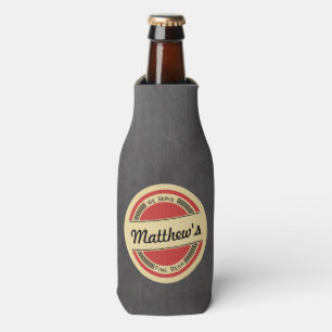 We Serve Fine Beer Home Bar Bottle Cooler