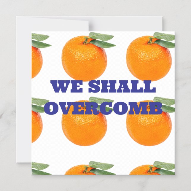 WE SHALL OVERCOMB MAGNET (Front)