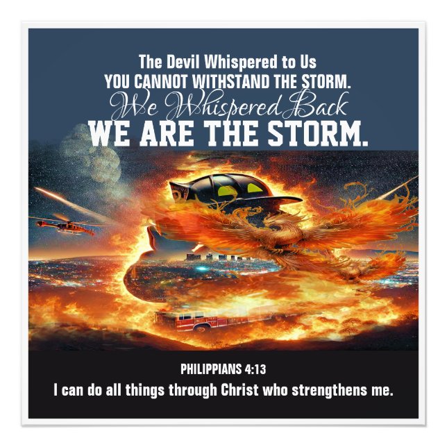 WE SHALL RISE PHOTO PRINT (Front)