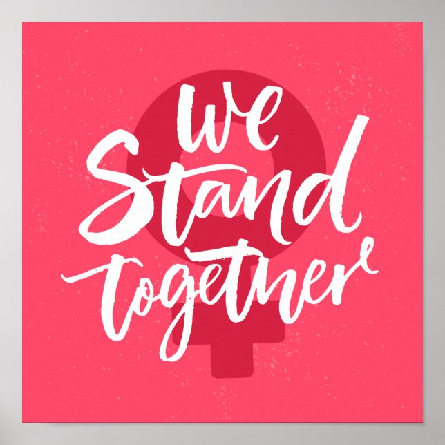 We Stand Together Poster (Front)