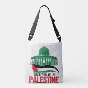 We Stand with Palestine Crossbody Bag