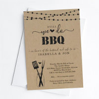 We Still Do BBQ Anniversary Party Invitation