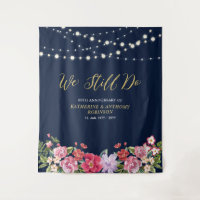 We Still Do | String Lights 50 Wedding Anniversary