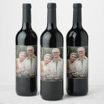 We Still Do Vow Renewal Photo Wine Label<br><div class="desc">Modern wine bottle labels designed for vow renewal ceremony. Design features typography script ''we still do'' ,  photo and names.</div>