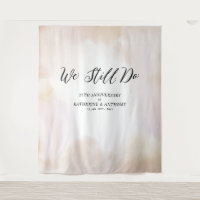 We Still Do | Watercolor Wedding Anniversary