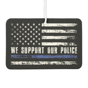 We support our police air freshener