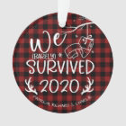 We Survived 2020 Cute Funny Covid Christmas