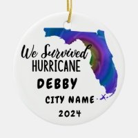 We Survived! Hurrican Debby Florida & City Name