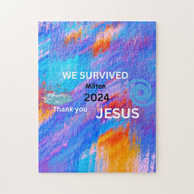 We survived milton 2024  jigsaw puzzle (Vertical)