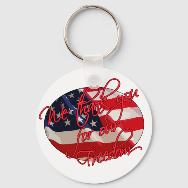 We thank you keychain (Front)