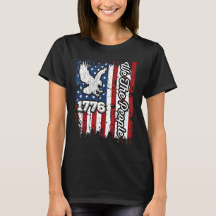 We The People 1776 Usa American Flag Patristic Ame T-Shirt