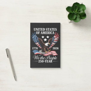 We The People 250 years america Post-it Notes