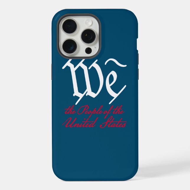 We the People 2 iPhone Case (Back)
