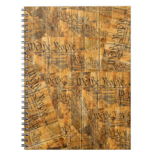 We The People American Constitution Notebook