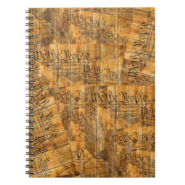 We The People American Constitution Notebook (Front)