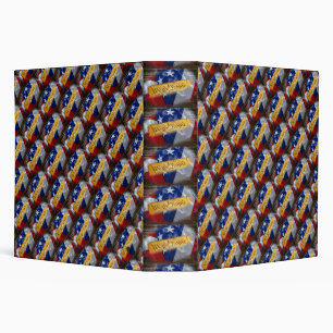 We The People American Flag Binder