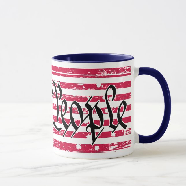 We The People American Flag Mug (Right)