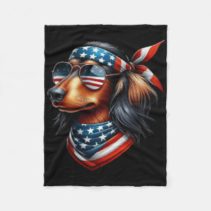 We The People American History 1776 Independence D Fleece Blanket